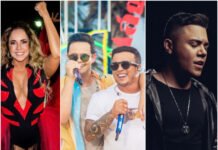 Sexta-feira (29) tem Lives de Daniela Mercury, Felipe Araújo, Matheus e Kauan e mais