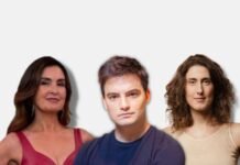 Fátima Bernardes, Felipe Neto e Paola Carosella