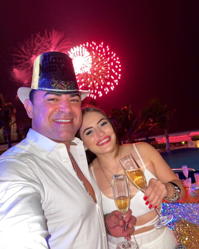Cristiano Paiva e Suellen Tavares em Cancún
