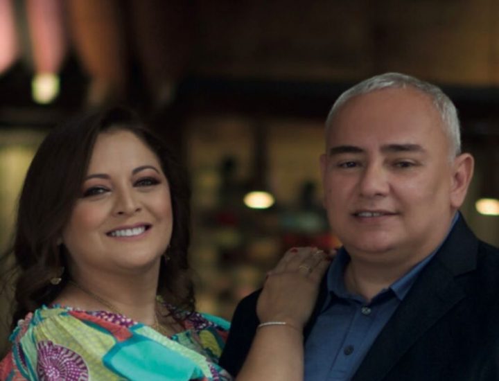 Paulo Ernesto Bastos com a esposa