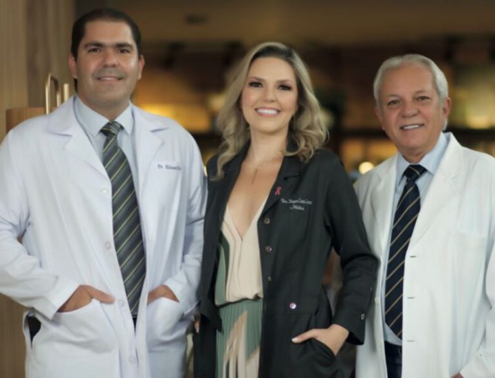 Drs. Edward Costa Netto, Nayra Cortez e Edward Costa Júnior
