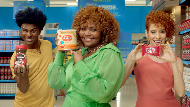 Nova promoção da Nestlé com campanha estrelada por Gaby Amarantos