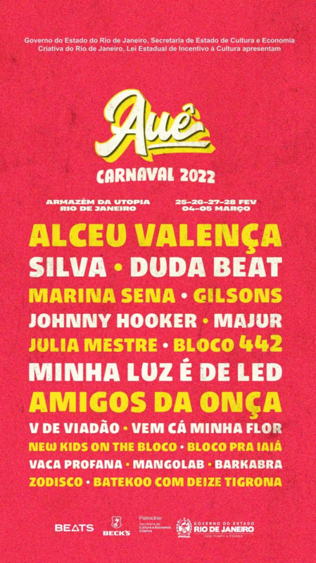 Cartaz Auê