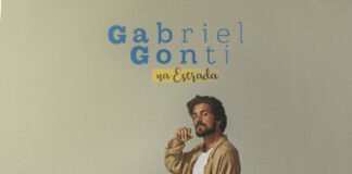 Cartaz da turnê "Na Estrada", de Gabriel Gonti