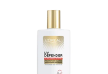 Protetor solar facial UV Defender FPS 60 Fluido