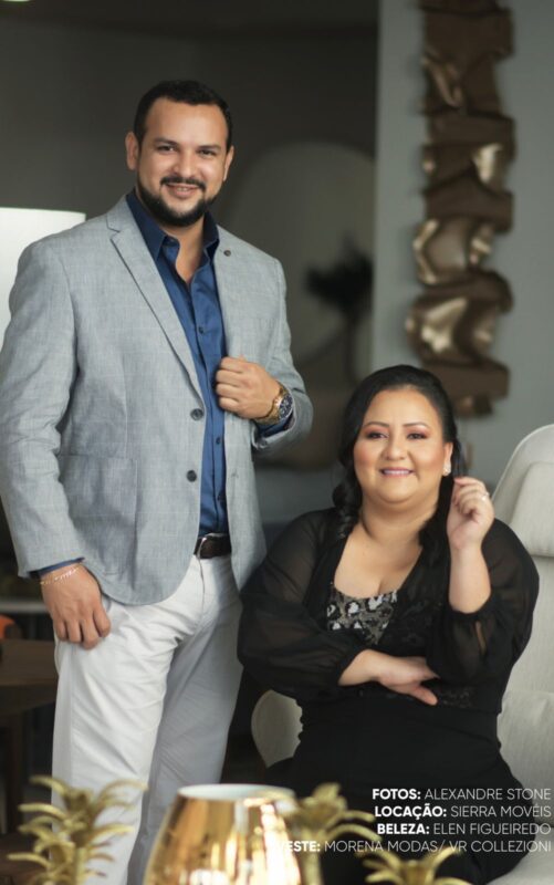 Ismael Menezes e Stephanie Caldas