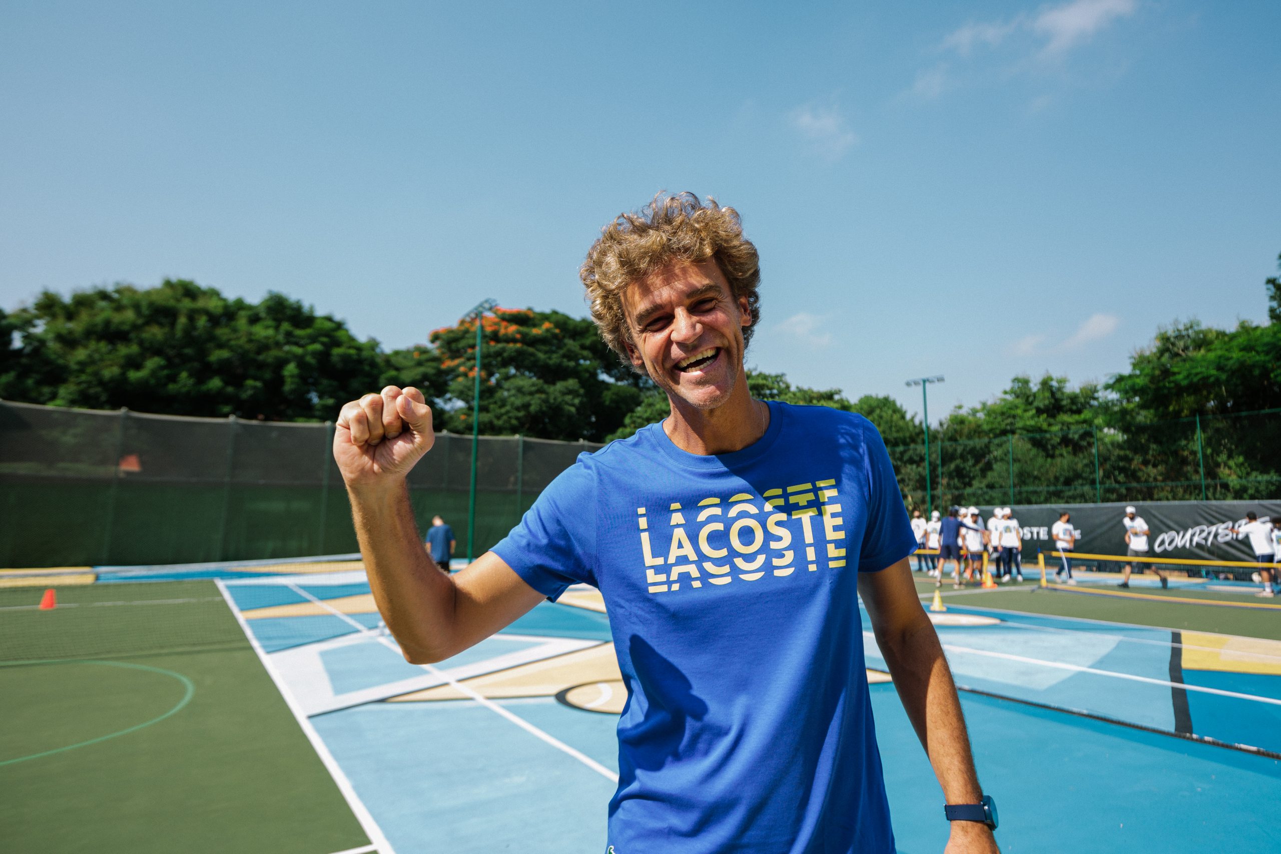 Lacoste lançará a academia de tênis CEAP na região sul de São Paulo em fevereiro de 2022 - Foto: divulgação.