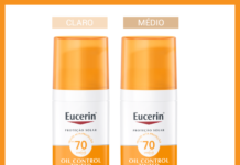 EUCERIN lança Sun Oil Control Tinted FPS70