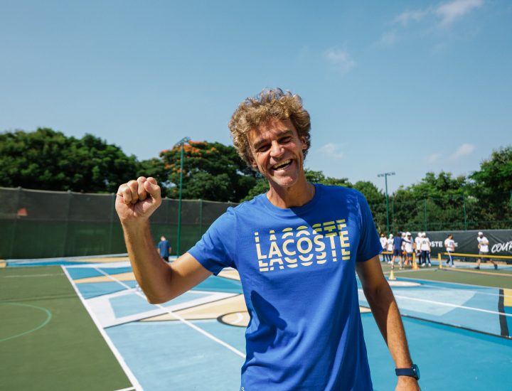Lacoste lançará a academia de tênis CEAP na região sul de São Paulo em fevereiro de 2022 - Foto: divulgação.