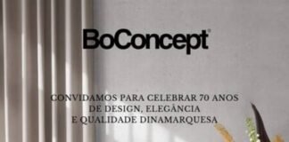 BoConcept comemora 70 anos de design e qualidade dinamarquesa