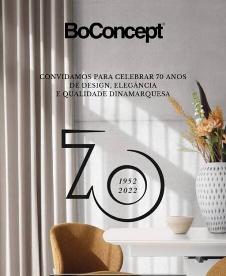 BoConcept comemora 70 anos de design e qualidade dinamarquesa