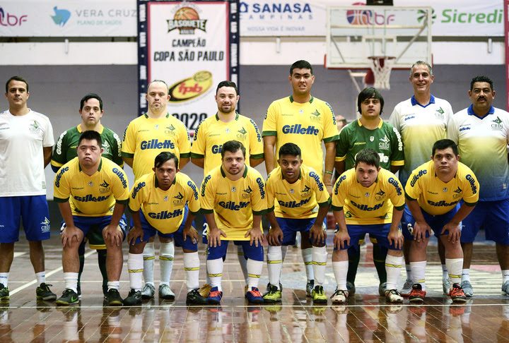 Com patrocínio de Gillette, seleção brasileira de futsal down vai em busca do segundo título mundial - Foto: divulgação.