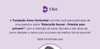 Palestra Educação Sexual - Orientar para prevenir - Fundação Amor Horizontal
