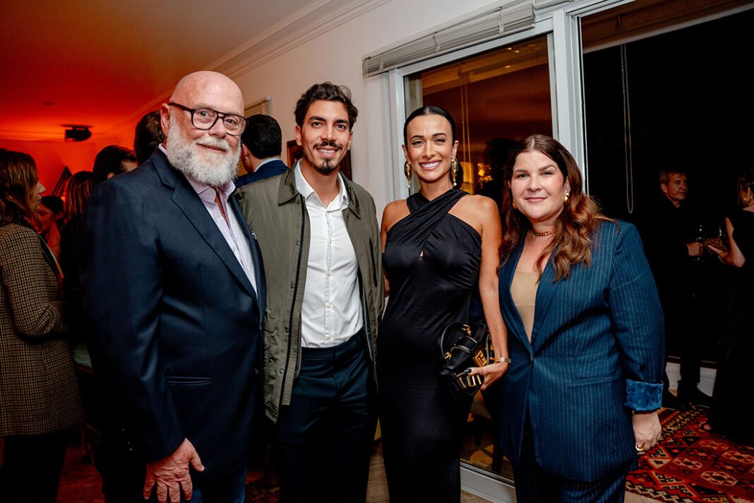 Zé Victor Oliva, Gabriel David, Silvia Braz e Ju Ferraz